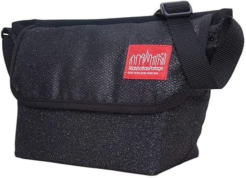Amazon マンハッタンポーテージ メッセンジャーバッグ ミッドナイト ミニ Ny 1603 Mdn 斜めがけカバン ショルダーバッグ 斜め掛けバッグ サブバッグ ナイロン メンズ レディース ブラック 黒 並行輸入品 マンハッタンポーテージ Manhattan Portage バッグ