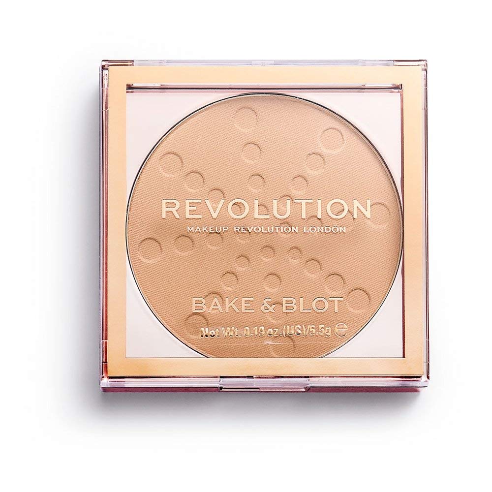 REVOLUTION Bake & Blot Compact Powder Beige, 5.5g