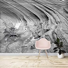 Wall Mural Realistic Rock Background Removable Self-Adhesive Large Wallpaper - 66x96 inches