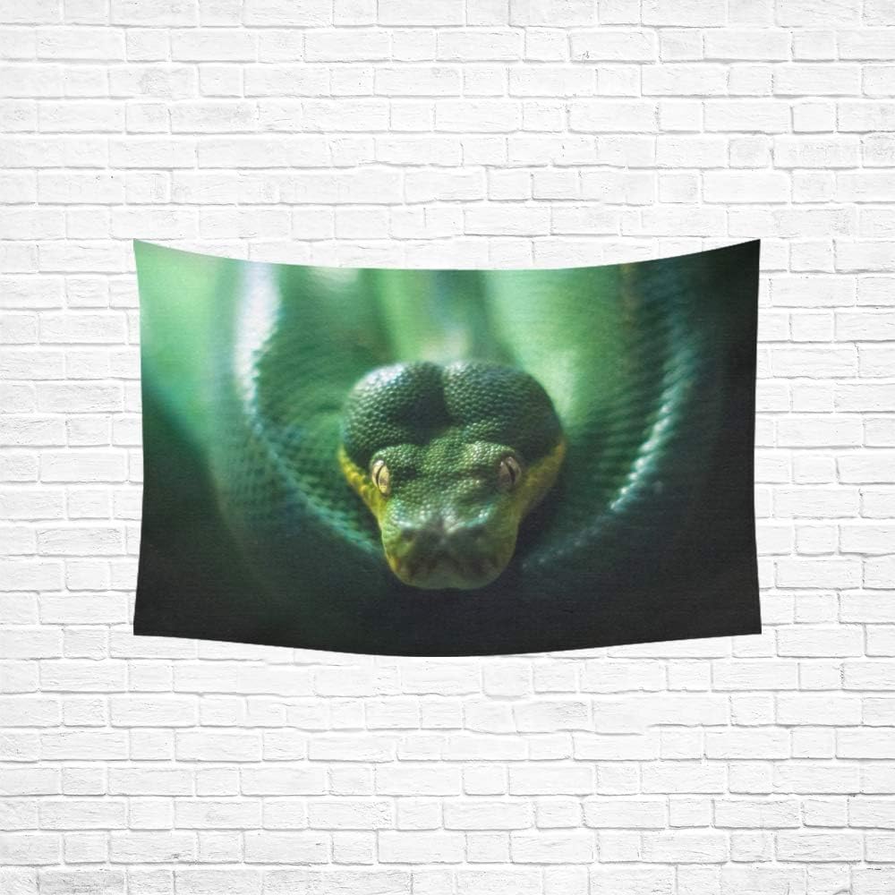 Amazon Co Jp Jtmoving タペストリー グリーンツリー パイソン モレリア ビリジスタペストリー 壁掛け フラワー サイケデリックタペストリー 壁掛け インド製寮装飾 リビングルーム ベッドルーム用 60 X 40インチ ホーム キッチン