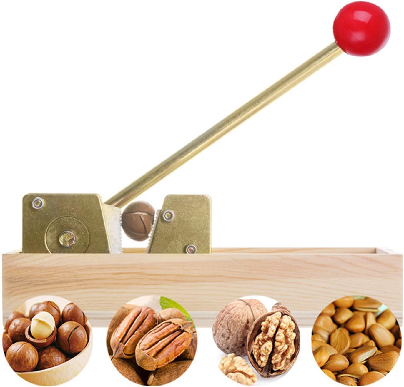 Manual Nutcracker Nut Tongs for Macadamia Shell Peeling