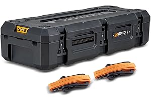 RUGCEL WINCH RUGCEL 126 Quart Waterproof Dry Storage Box - Heavy-Duty Overland & Off-Road Storage Case for Camping, Road Trips, Vehicle Trunk/Roof Rack (126QT CASE)