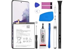 Yuntunele Galaxy S20 Plus Battery Replacement,Upgraded New Battery for Samsung Galaxy S20 Plus SM-G985 SM-G985F SM-G986U with Adhesive Tape Professional Tool Kit