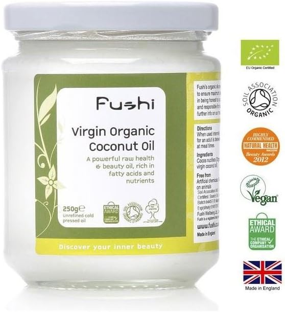 Fushi Organic Extra Virgin Coconut Oil (250g) - Pack of 6