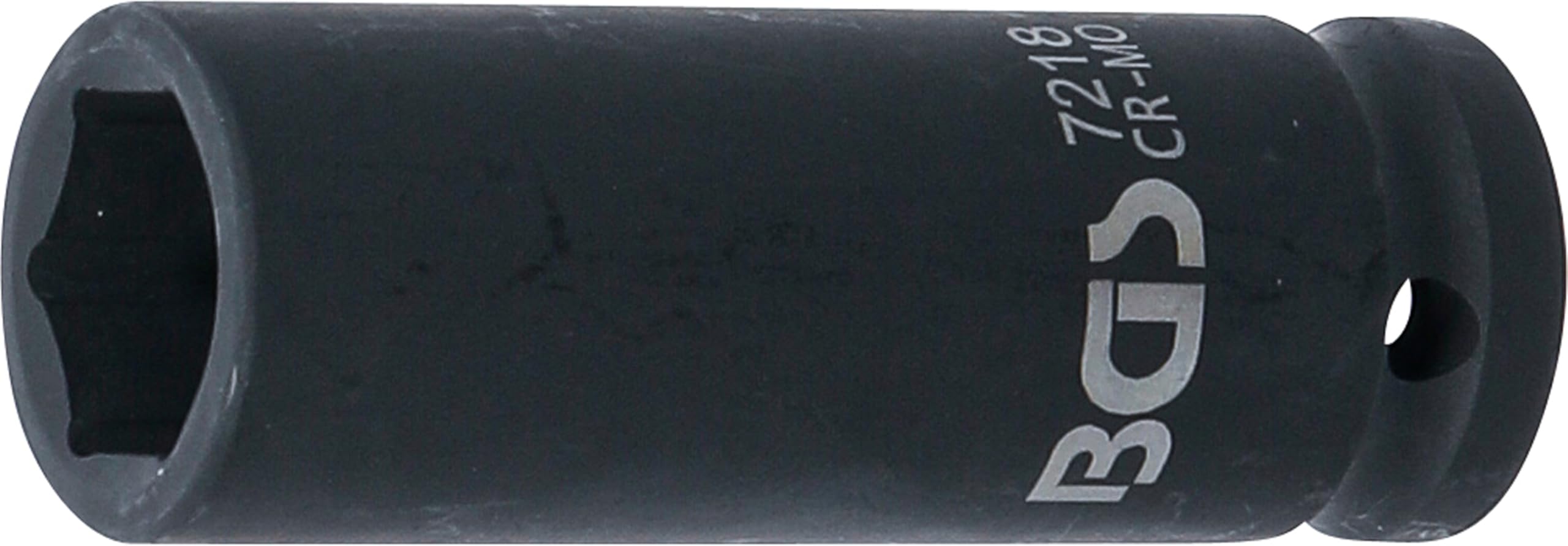 BGS 7218 | Impact Socket Hexagon, deep | 12.5 mm (1/2") Drive | 18 mm