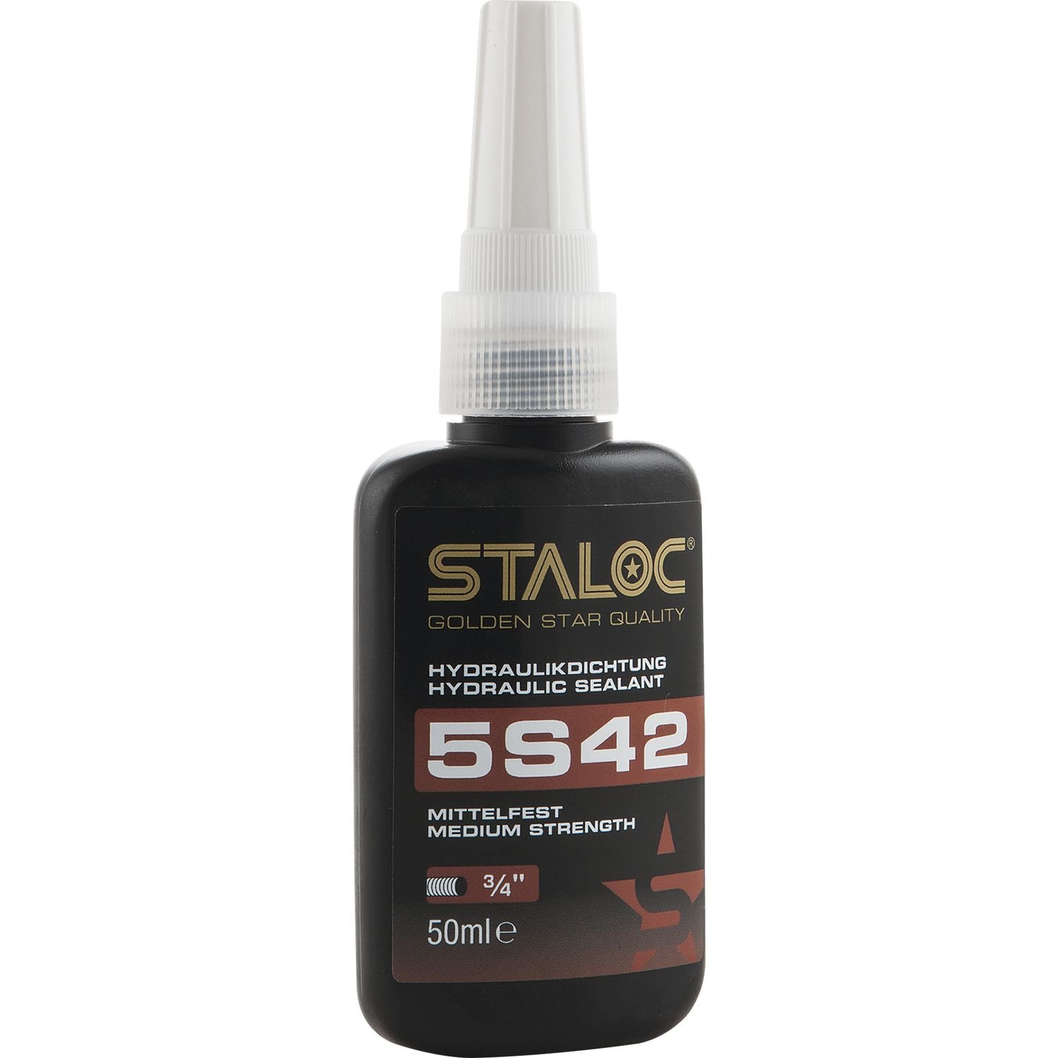 STALOC Hydraulic Seal 5S42, Threaded Sealant, Medium Strength, 50 ml