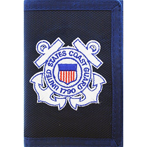 US Coast Guard Wallet Military Collectibles, Patriotic Gifts for Men, Women, Teens, Veterans Great Gift Idea for Wife, Husband, Relative, Boyfriend, Girlfriend, Grandparent, Fiance or Friend. Perfect Christmas Stocking Stuffer or Veterans Day Gift Idea. Design: For Women or Men!