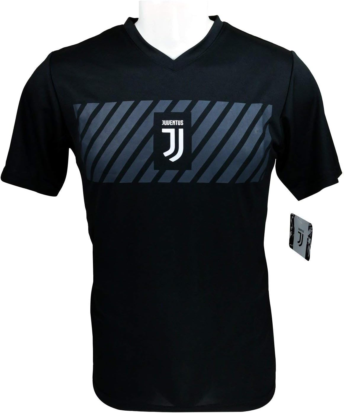 Icon Sports Men Compatible with Juventus Official Adult Soccer Poly Shirt Jersey -03