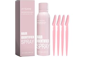 Generic Sknbody Hair Identifier Spray, Dermaplaning Tool for Face, Skin Body Hair Identifying Spray, Hair Identifier Spray for Face Dermaplaning (1 Set)#1, Pink