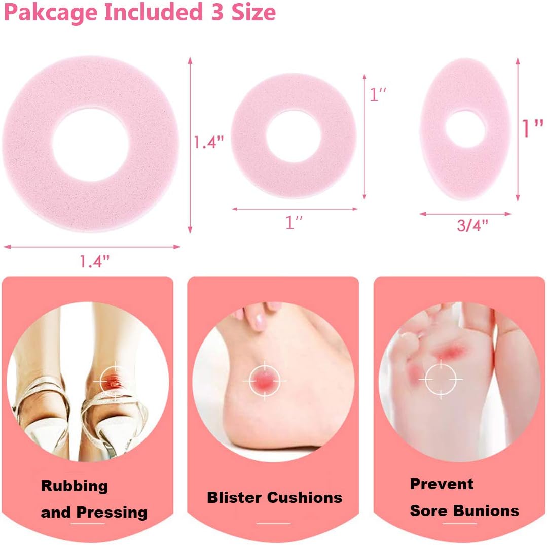 Corn Cushion Pads 66 Counts Variety Pack Foam Corn Protectos Pads for Foot, Toe Callus and Feet Sore : Beauty