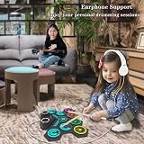 CNAPXAIA Portable Foldable Electric Drum Kit 9 Pads with Built-in Speakers view 3