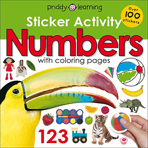 Sticker activity numbers (sticker activity fun)