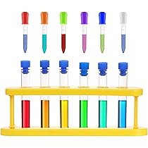 FRCOLOR 50pcs Clear Plastic Storage Tubes With Lids Transparent Tube Shape Containers Glitter Beads Containers Glitter Tube Empty Glitter Tubes