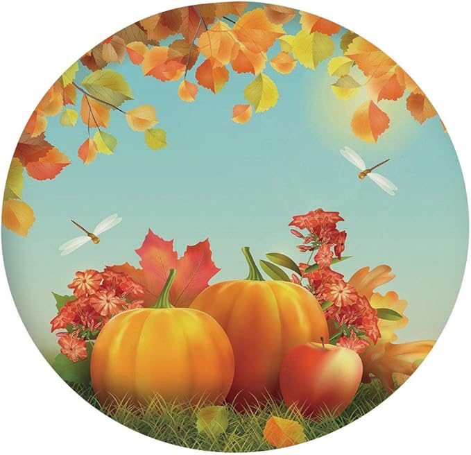 Mantel de mesa resistente a las manchas, diseño de hojas caídas, ramas