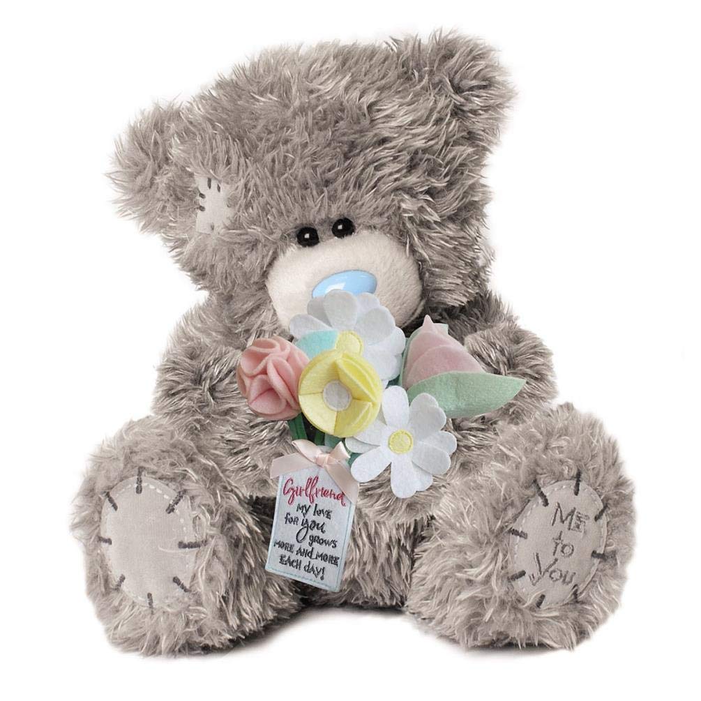 Me To You APD01006 Signature Collection Girlfriend Tatty Teddy, Blue,grey