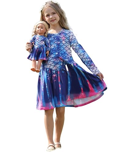 First Dresses for Girls 7-16 Toddler Girls Summer Flying Sleeve Polka Dot Cute Party Sundress for (Pink, 3-4 Years) : Clothing, Shoes & Jewelry