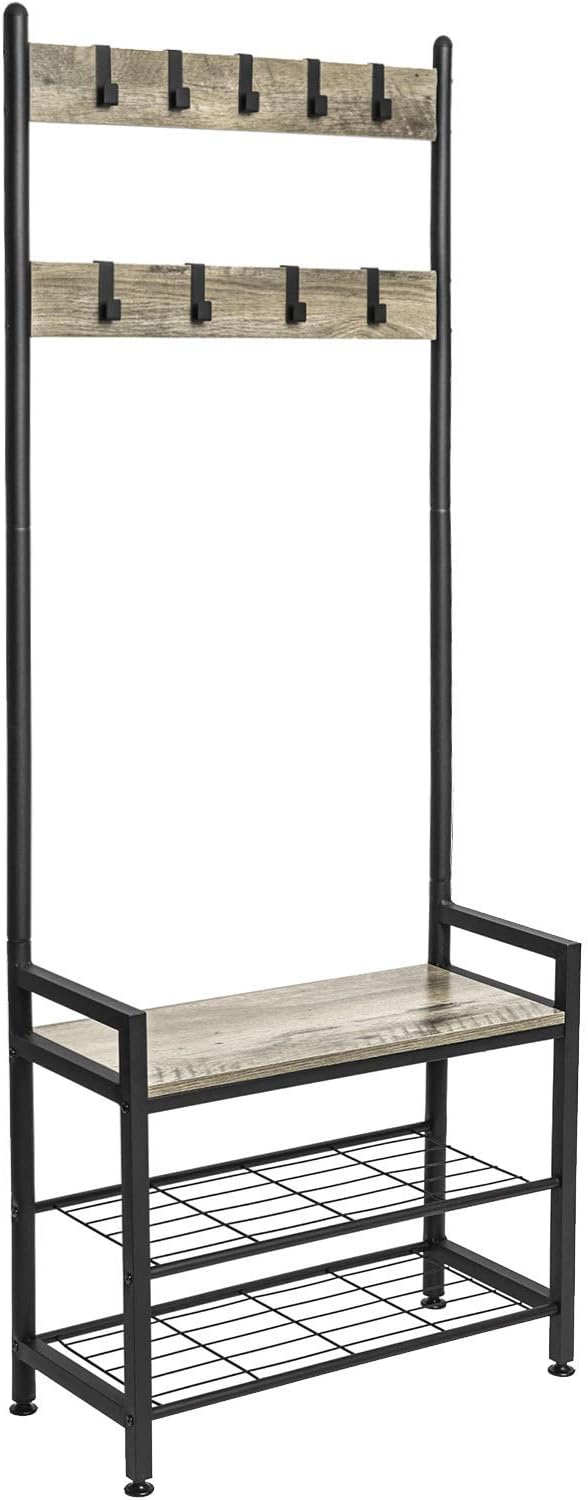 Best Entryway Storage Shoe Coat Rack