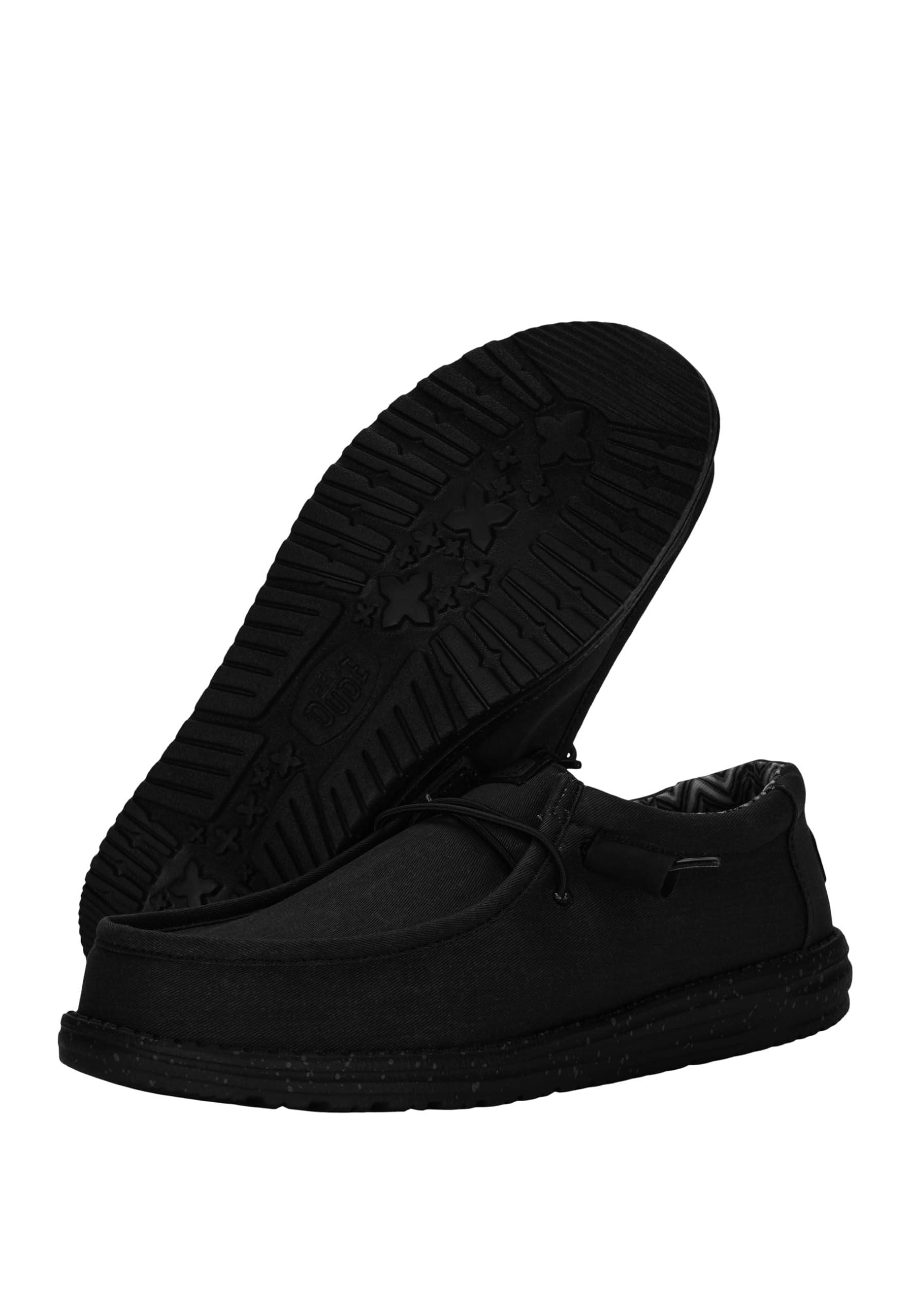 HEYDUDE Men’s Wally Stretch Canvas Loafers | Comfortable Lightweight Slip-On Shoes for Men | Casual Walking, Travel & Everyday Comfort