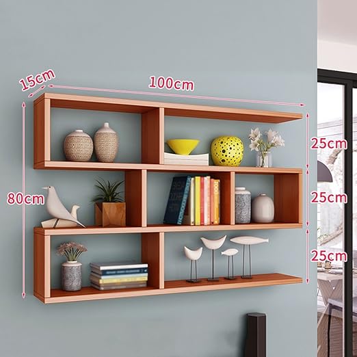 Amazon Com Yan Junau Living Room Bedroom Wall Shelf Partition Shelf Closet Wine Rack Wall Hanging Color 5 Size 1001580cm Home Kitchen