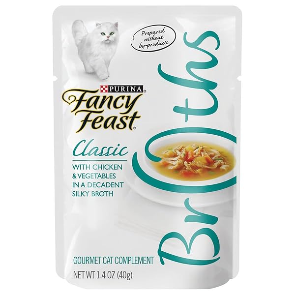 FANCY FEAST, LICKABLE CLASSIC WITH CHICKEN AND VEGETABLES...