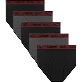 Natural Feelings Men's Briefs Underwear Multipack Mens Cotton Full Rise Briefs with Comfort Waistband S M L XL XXL…