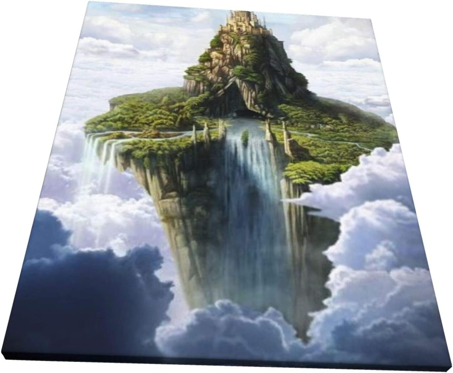 Amazon Co Jp フレームレス装飾画 天空の城ラピュタ モダンポスター フレームレス装飾画 インテリア絵画 壁掛け アートポスター 額縁なし モダン 新築飾り 贈り物 キャンバス寝室の装飾風景 壁の絵 インテリア装飾40x50cm フレームレス Generic