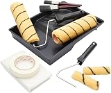 ProDec 11 pc Professional Decorating Kit Roller Set Emulsion Trays Brushes Dust view 2