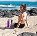 Onoola Silicone Sleeve for Hydro Flask Water Bottles (Multiple Sizes & Colors) (Glow Purple, 40oz)