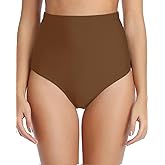 Tempt Me Women Retro High Waisted Bikini Bottoms Tummy Control Swimsuit Bottoms