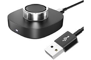 RONZESTE Charger for Oura Ring 4/ Ceramic - Size 7- Quick Charge Dock with 3FT USB-C Cable, Fast Replacement Charging Base Compatible with Oura Ring Gen 4