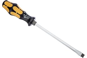 Wera 05018270001 Kraftform Plus 932 A Slotted Screwdriver, 10mm Head, 7-Inch Blade Length