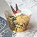 50pcs Gold Muffin Cup Cake Wrapper Case Trays Party Liner Decoration
