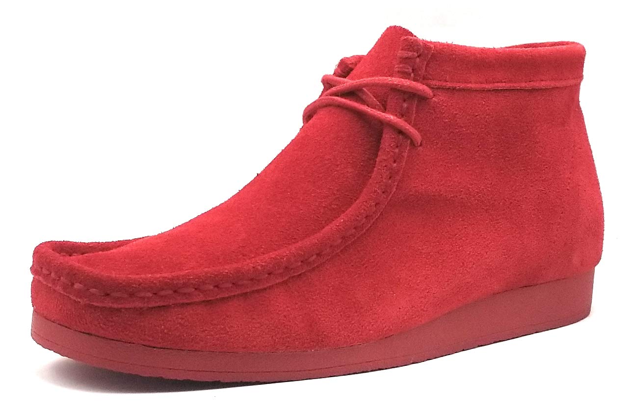 Mens Wallabee G2 Genuine Leather Lace Up Boots Moccasin Toe Chukka