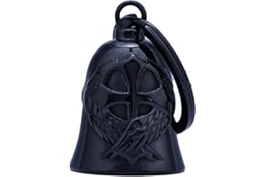 TEWAFOS Motorcycle for Bell - Bicycle Bells for Men, Stainless Steel Bring Good Luck and Peace Motorcycle Bell