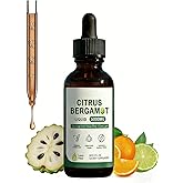 FW ZONE Citrus Bergamot Liquid Support Supplement with Soursop, Olive Leaf, Cholesterol Support Formula, for high Cholesterol,2 fl oz