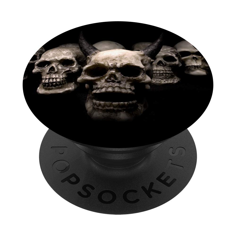 Death Horror Skulls Halloween PopSockets PopGrip: Swappable Grip for Phones & Tablets