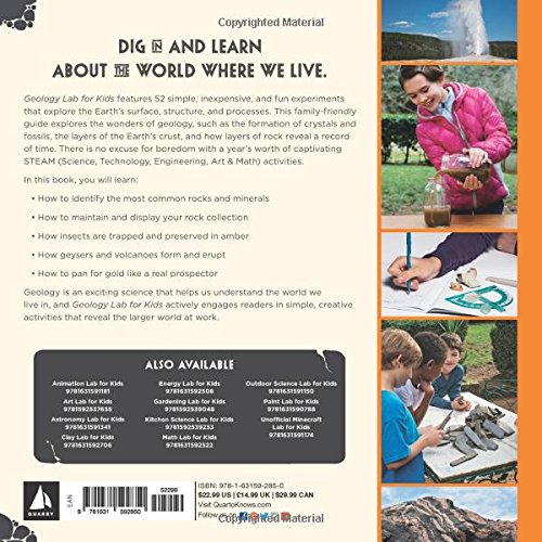 Geology Lab for Kids: 52 Projects to Explore Rocks, Gems, Geodes, Crystals, Fossils, and Other Wonders of the Earth's Surface (Volume 13) - Thumbnail 2