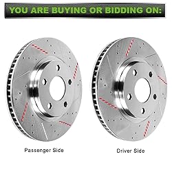 cciyu D537 D787 8pcs Front & Rear Ceramic Brake