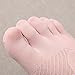 HONOW Women's No Show Toe Socks Invisible Liner Summer Casual (Pack of 5)