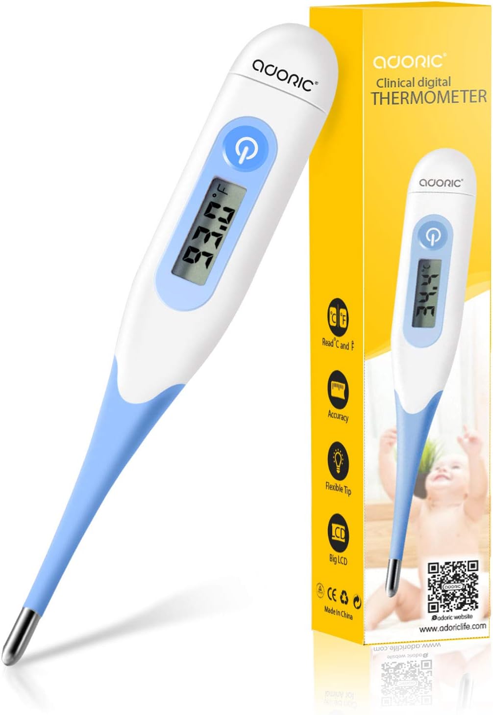 Digital Body Thermometer, Electronic 
