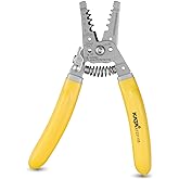 KATA 7 Inch Wire Stripper, Wire Cutter, Cutting for 4-10 AWG Solid Wire and 6-12 AWG Stranded Wire, Multi-purpose Electric To