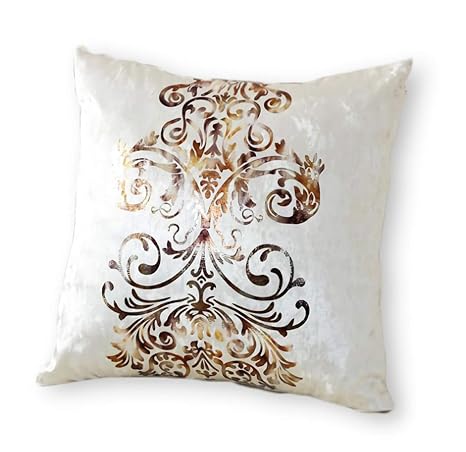 Amazon Co Jp Rubitas 欧風 クッション カバー 45ｘ 45 Cm