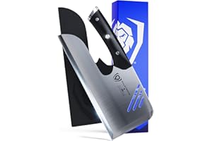 DALSTRONG Menkiri Noodle Knife - 9.5 inch - Gladiator Series Elite - German HC Steel Kitchen Knife - Japanese Asian Knife - R