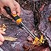 Electric Lighter - USB Rechargeable Lighter with Longer 360° Flexible Neck, Designed for Cooking Stoves Candles Grilling BBQ Fireworks,Windproof&No Need Gas (Orange)