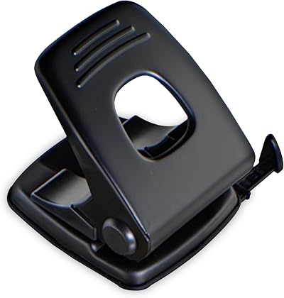 G4GADGET 2 Hole Punch 20 Sheets Capacity Precision Guide Compact Metal