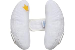 REFLYAWAY Baby Car Seat Head Neck Support, Toddler Adjustable Stroller Safety Insert, Banana U-Shape Travel Headrest Cushion