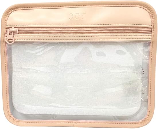 Amazon 3ce スリーコンセプトアイズ クリアフラットポーチ ピンク 3 Concept Eyes Clear Flat Pouch Pink 並行輸入品 3 Concept Eyes 3コンセプトアイズ 化粧ポーチ 通販