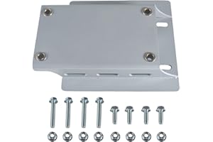 GUCIDDAK Generic Torque Converter Motor Riser Plate for 196cc/212cc Engines on Coleman Mini Bikes Sliver