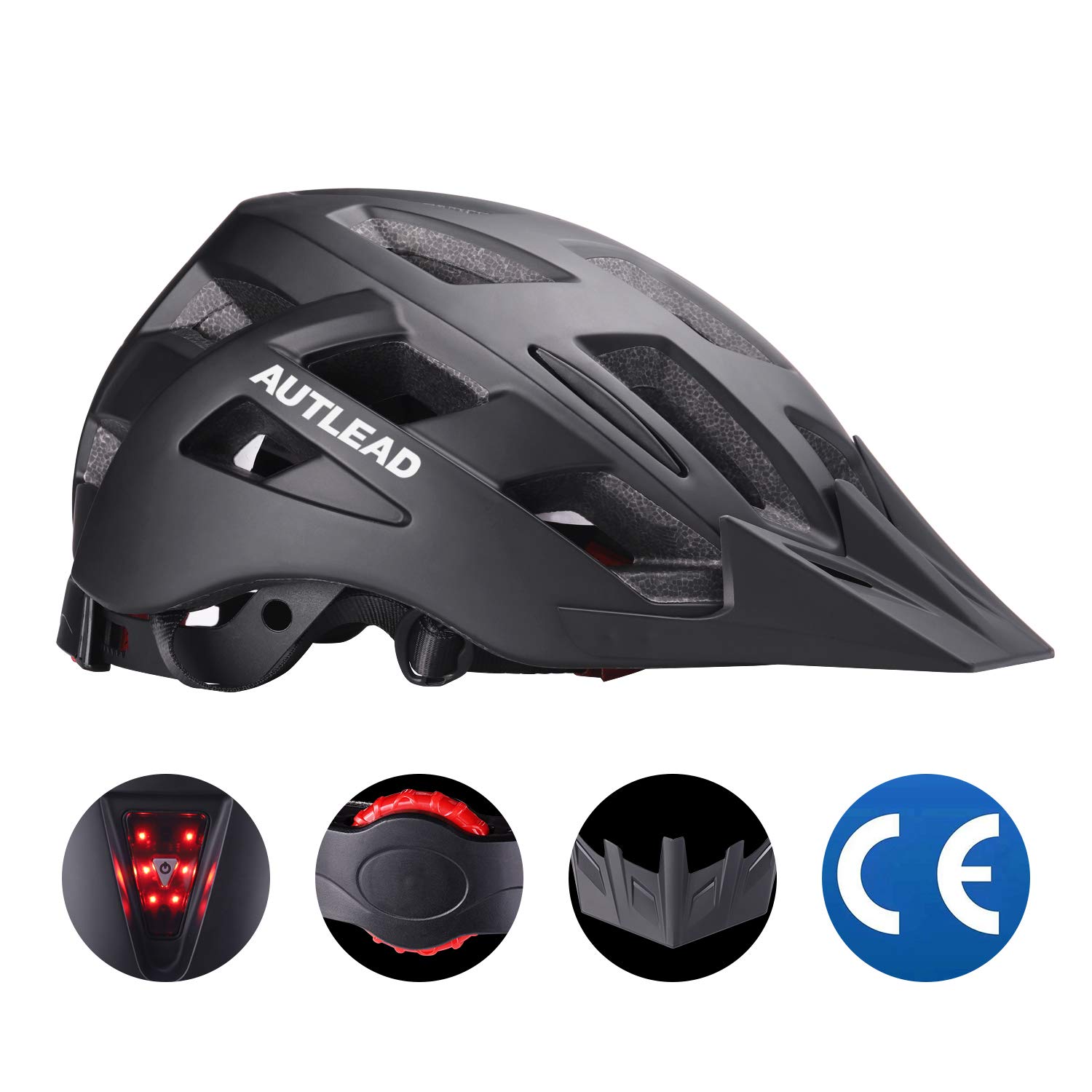 luci per bicicletta led da casco