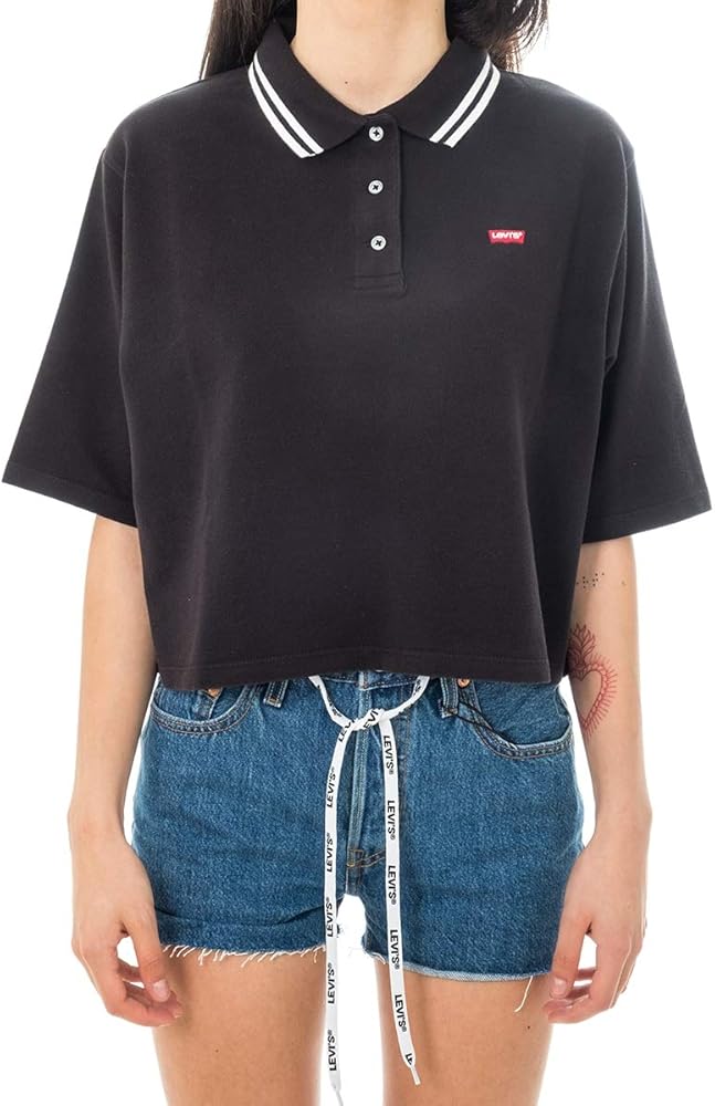 polo levis negro